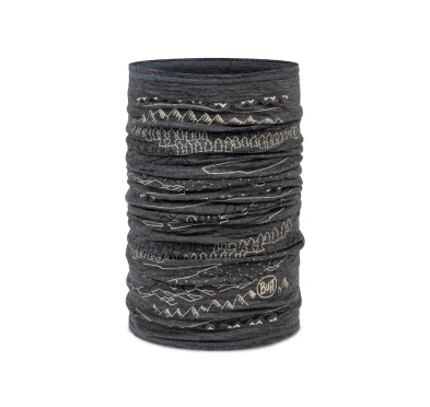 Chusta wielofunkcyjna Buff Lightweight Prints Merino Wool - eirik grey