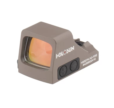 Kolimator Holosun HS507K X2 FDE Open Reflex SubCompact Pistol Sight