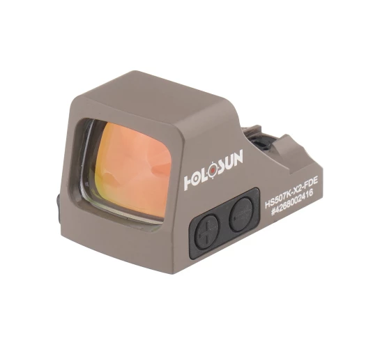 Kolimator Holosun HS507K X2 FDE Open Reflex SubCompact Pistol Sight