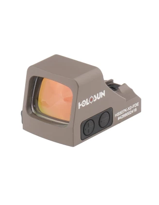 Kolimator Holosun HS507K X2 FDE Open Reflex SubCompact Pistol Sight