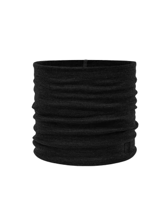 Komin Buff Heavyweight Merino Wool - solid black