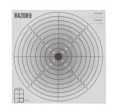 Komplet 100 x tarcza strzelecka RGun 14x14 czarny środek