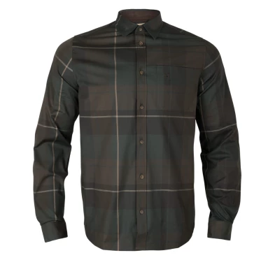 Koszula Harkila Akse Shadow brown check 3XL