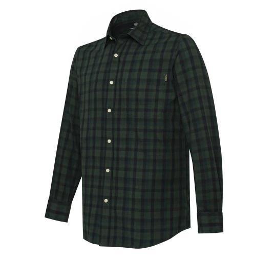 Koszula męska Beretta Bryggen Shirt Green & Black Check 2XL
