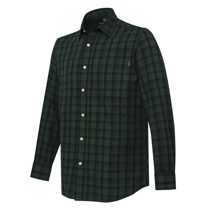 Koszula męska Beretta Bryggen Shirt Green & Black Check 2XL
