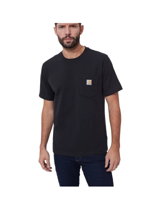 Koszulka Carhartt K87 Pocket - black XL