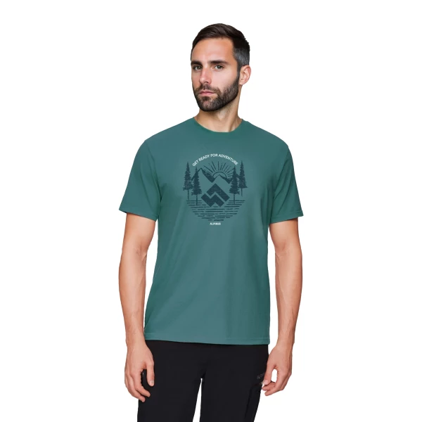 Koszulka męska Alpinus Kitreli, niebieska 3XL