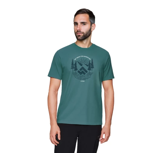 Koszulka męska Alpinus Kitreli, niebieska 3XL