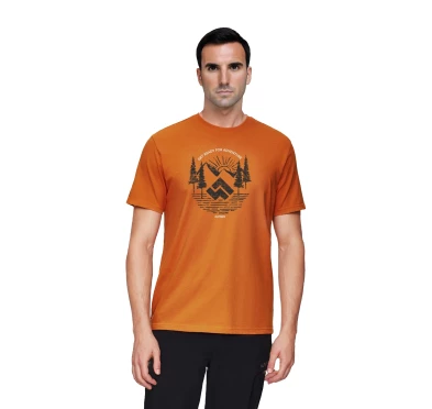 Koszulka męska Alpinus Kitreli, pomarańczowa L