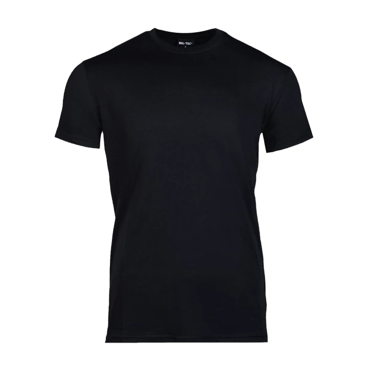 Koszulka męska Mil-Tec bawełniana czarna S