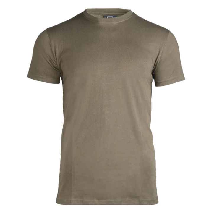 Koszulka męska Mil-Tec bawełniana oliwkowa S