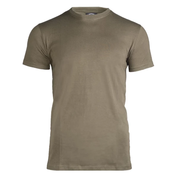 Koszulka męska Mil-Tec bawełniana oliwkowa M