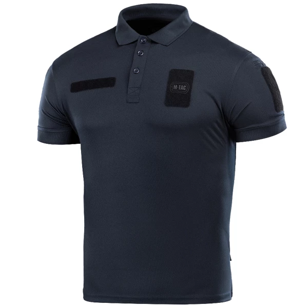 Koszulka polo męska T M-Tac Elite Tactical Coolmax granatowa 2XL