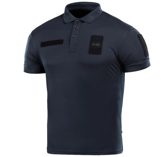 Koszulka polo męska T M-Tac Elite Tactical Coolmax granatowa 2XL