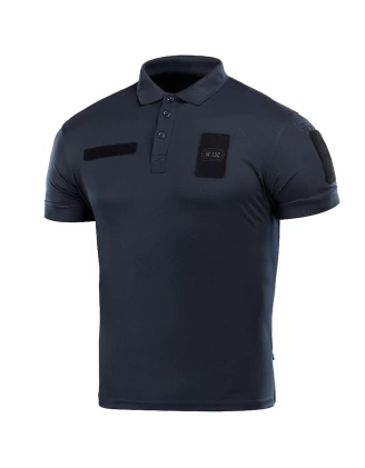 Koszulka polo męska T M-Tac Elite Tactical Coolmax granatowa 2XL