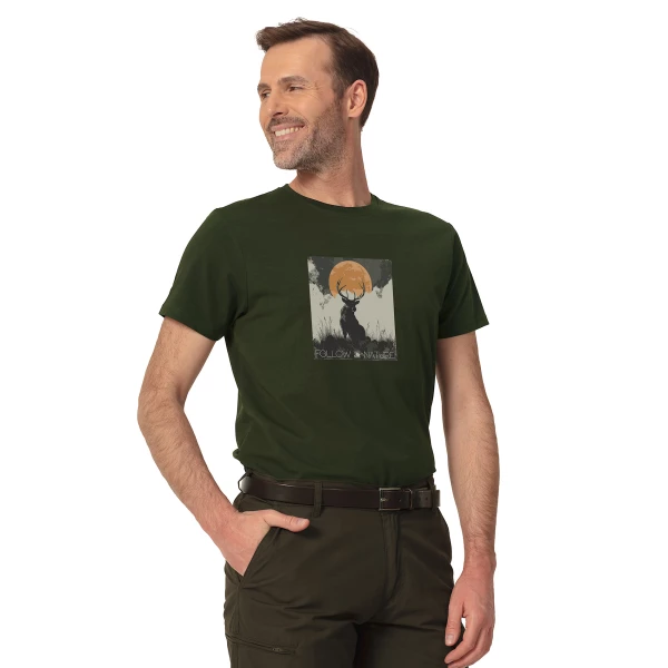 Koszulka męska Tagart FNT Deerant zielona 2XL Koszulka męska Tagart FNT Deerant zielona 2XL