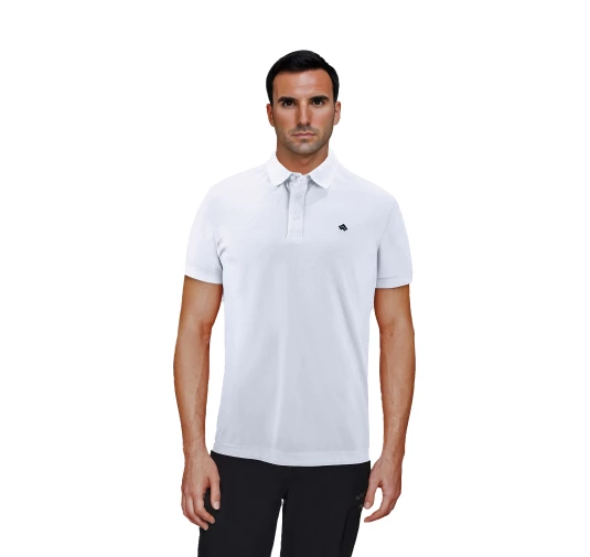 Koszulka polo męska Alpinus Sherali, biała S