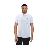 Koszulka polo męska Alpinus Sherali, biała 3XL