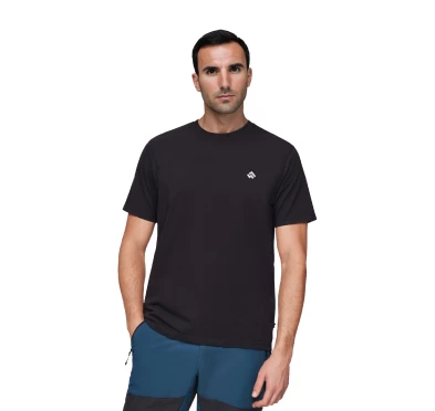 Koszulka polo męska Alpinus Sherali, ciemnoszara/czarna 2XL