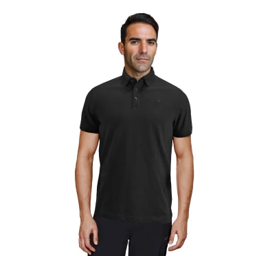 Koszulka polo męska Alpinus Sherali, czarna 3XL