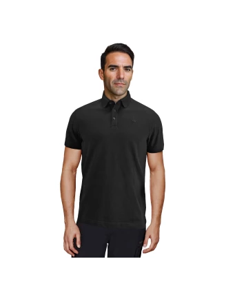 Koszulka polo męska Alpinus Sherali, czarna 3XL