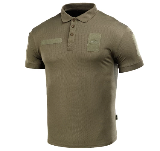 Koszulka polo męska T M-Tac Elite Tactical Coolmax oliwkowa S