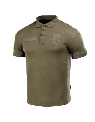 Koszulka polo męska T M-Tac Elite Tactical Coolmax oliwkowa S