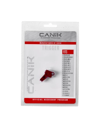 Aluminiowy spust Canik Advanced 90 stopni black cherry MMAC-718