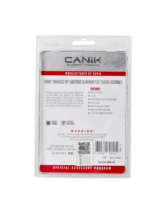 Aluminiowy spust Canik Advanced 90 stopni black cherry MMAC-718