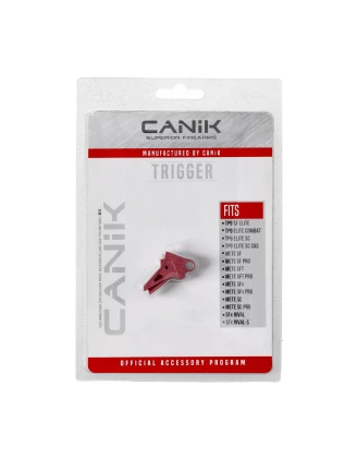 Aluminiowy spust Canik Advanced 90 stopni light bronze MMAC-639