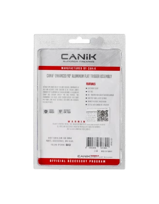 Aluminiowy spust Canik Advanced 90 stopni light bronze MMAC-639