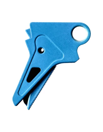 Aluminiowy spust Canik Advanced 90 stopni sky blue MMAC-638