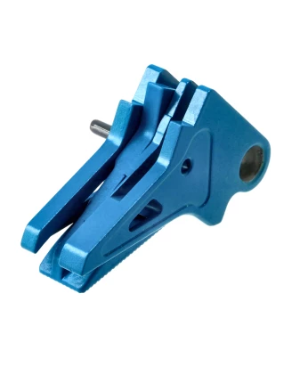 Aluminiowy spust Canik Advanced 90 stopni sky blue MMAC-638