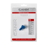 Aluminiowy spust Canik Advanced 90 stopni sky blue MMAC-638