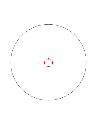 Celownik pryzmatyczny Vector Optics Paragon 1x18 X-Mini SCPS-M10 czarny