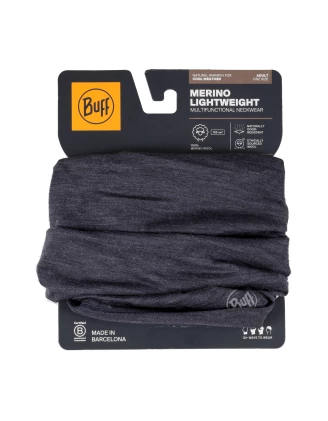 Chusta wielofunkcyjna Buff Lightweight Merino Wool - solid night blue