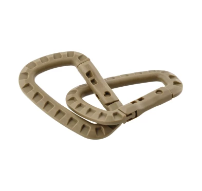 Karabińczyk MFH plastikowy coyote 2 sztuki