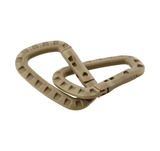 Karabińczyk MFH plastikowy coyote 2 sztuki