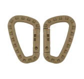 Karabińczyk MFH plastikowy coyote 2 sztuki