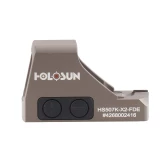 Kolimator Holosun HS507K X2 FDE Open Reflex SubCompact Pistol Sight