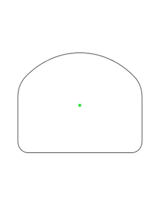 Kolimator Primary Arms Classic 24 mm Mini Reflex z Autolive 3 MOA Green Dot