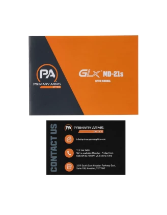 Kolimator Primary Arms GLx MD-21S 21 mm Micro Dot AutoLive 2 MOA Red Dot