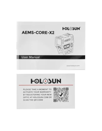 Kolimator zamknięty Holosun AEMS CORE Red Dot AEMS-CORE-X2-RD