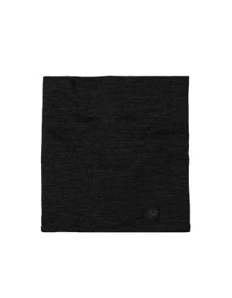 Komin Buff Heavyweight Merino Wool - solid black