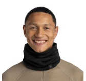 Komin Buff Heavyweight Merino Wool - solid black