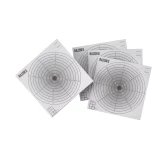 Komplet 100 x tarcza strzelecka RGun 14x14 czarny środek