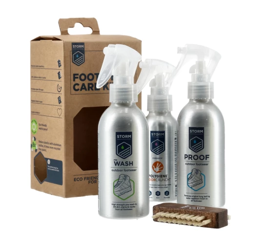 Zestaw środków Storm do pielęgnacji obuwia