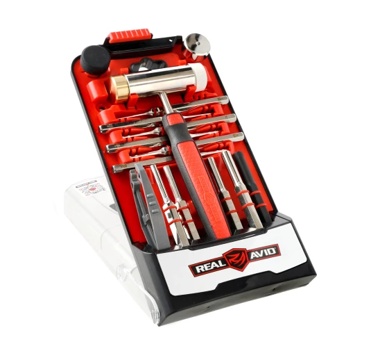 Zestaw wybijaków z młotkiem Real Avid Accu-Punch 17 elementów AVHPS