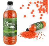 Kulki BB do ASG Combat Zone Basic 0,12 g 6 mm 5000 szt. czerwone