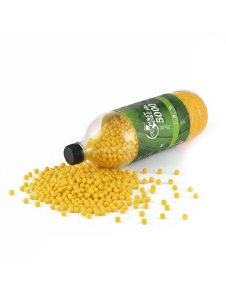 Kulki BB do ASG Combat Zone Basic 0,12 g 6 mm 5000 szt. zółte - najwyższa jakość!